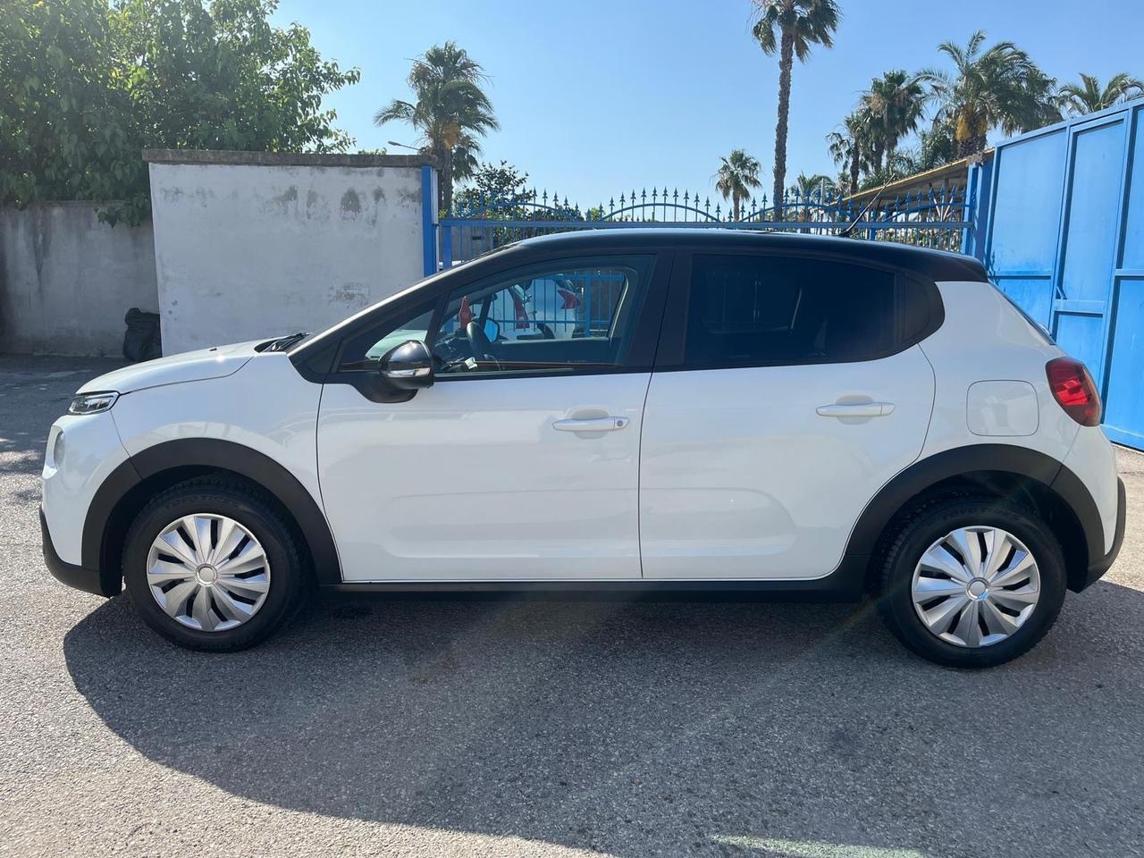 Citroen c3-1.5 hdi/100 cv-km 52000-2020