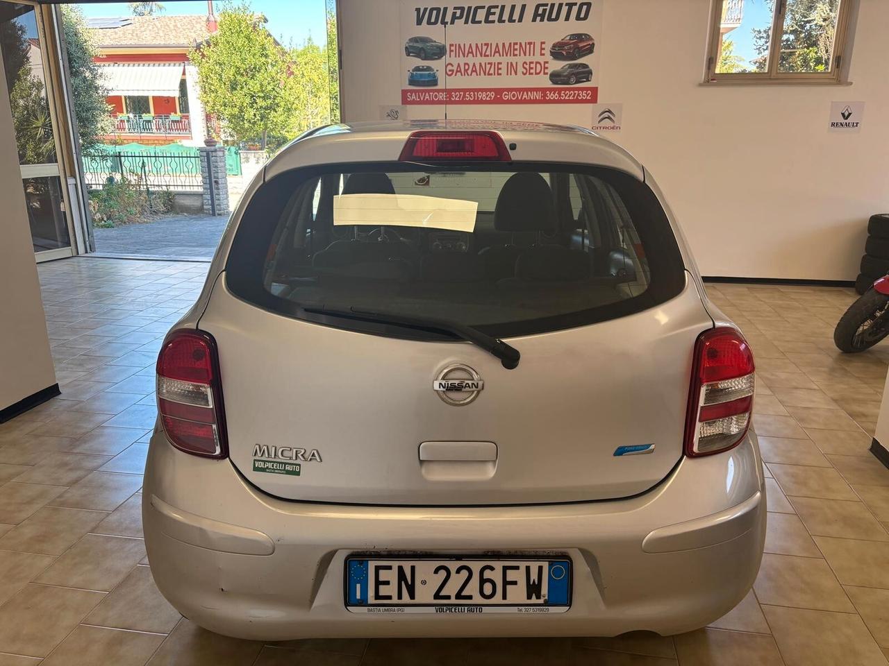 NISSAN MICRA ANNO 2012 BZ 1.2 ADATTA NEOPATENTATI KM 157 MILA