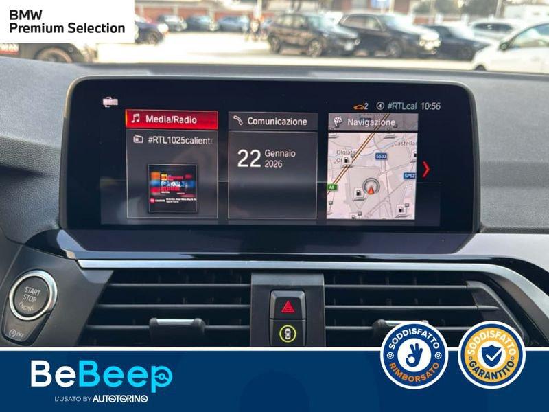 BMW X4 XDRIVE20I XLINE AUTO