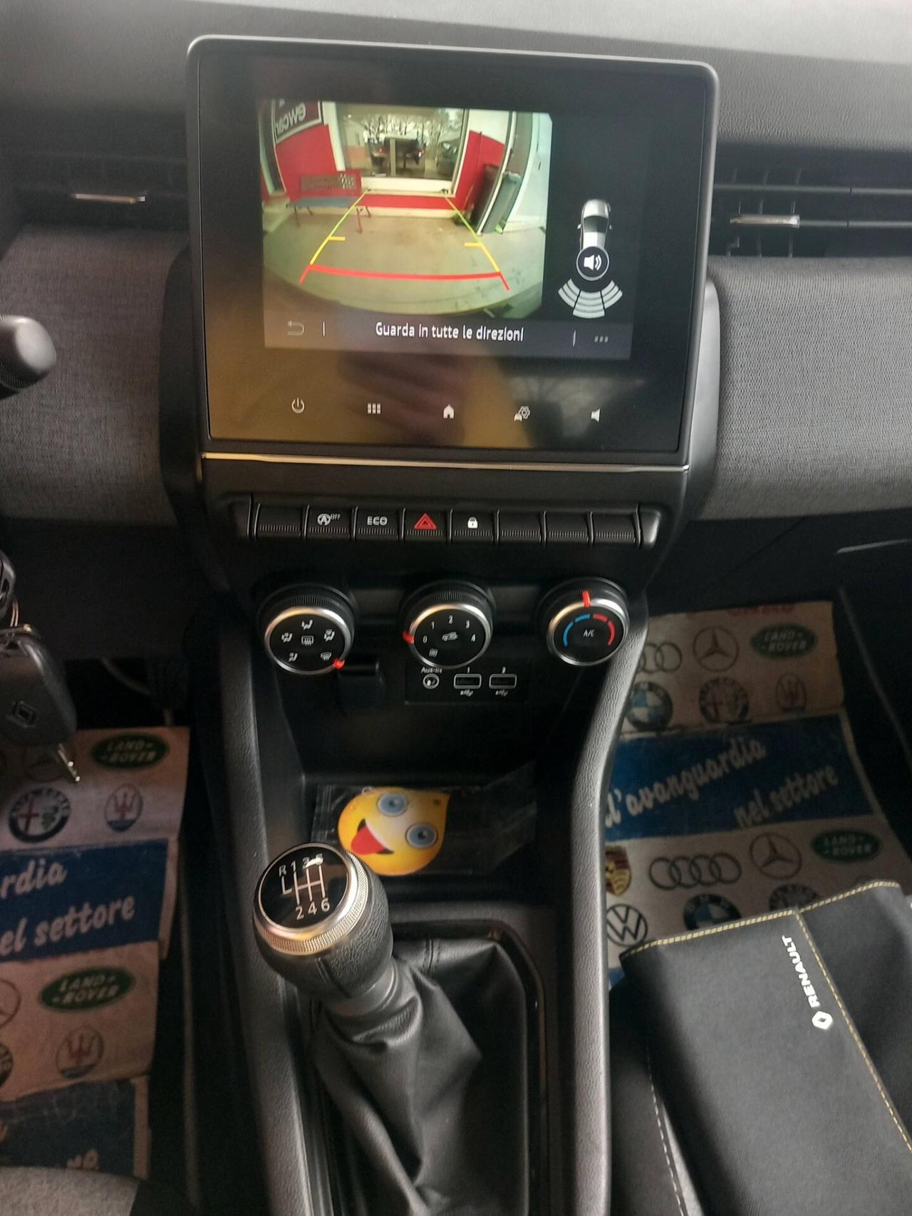 Renault Clio TCe 100 CV GPL 5 porte EVOLUSCION KM 15800 RETROCAMERA SENSORI MONITOR GARANZIA