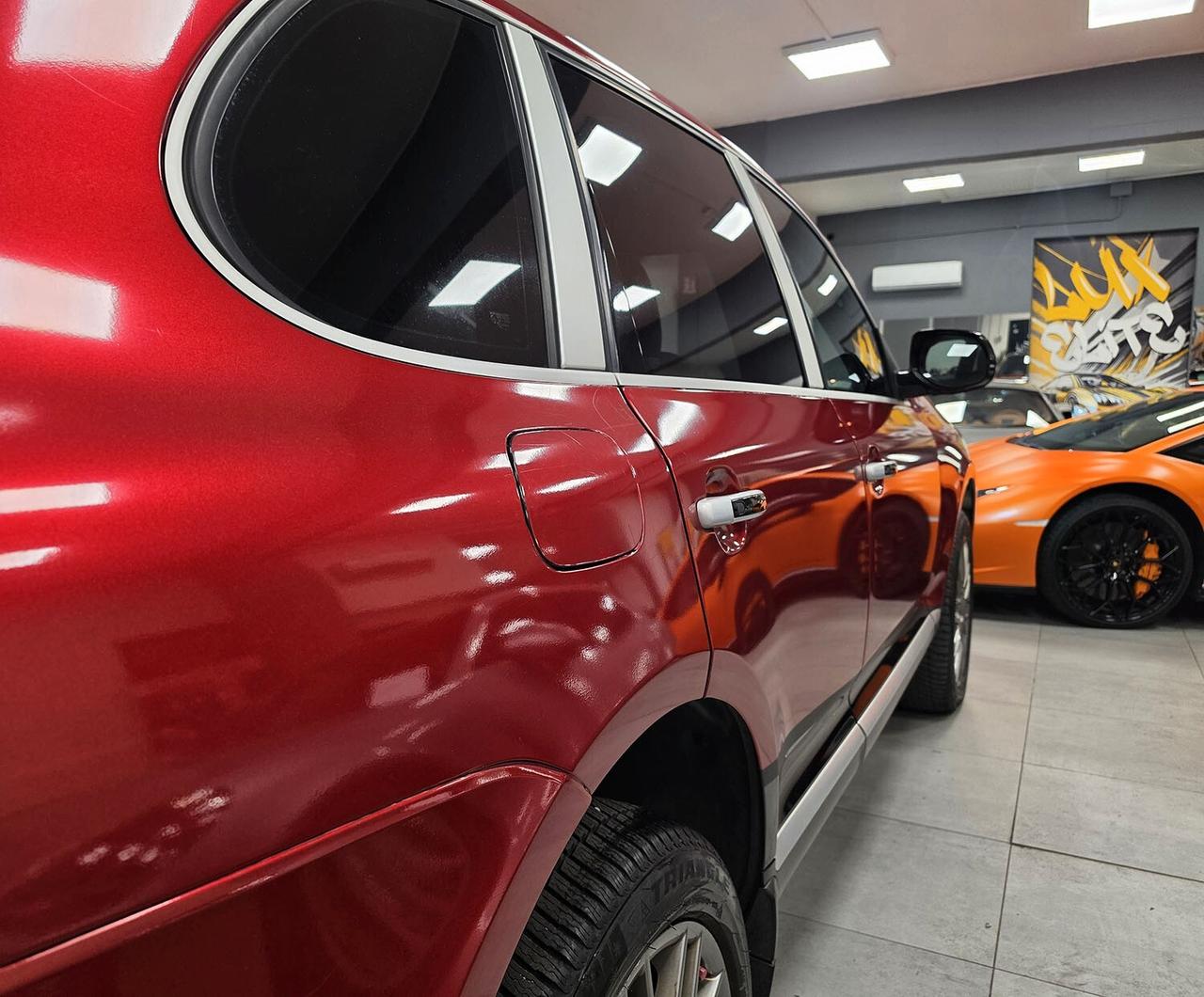 Porsche Cayenne 4.8 Turbo SERVICE BOOK E FATTURE PORSCHE UFFICIALI _ GARANZIA 12 MESI _ SEDILI RISCALDATI ANT\POST _ TETTUCCIO _ AUTORADIO AVANZATA _ INTERNI ALCANTARA _