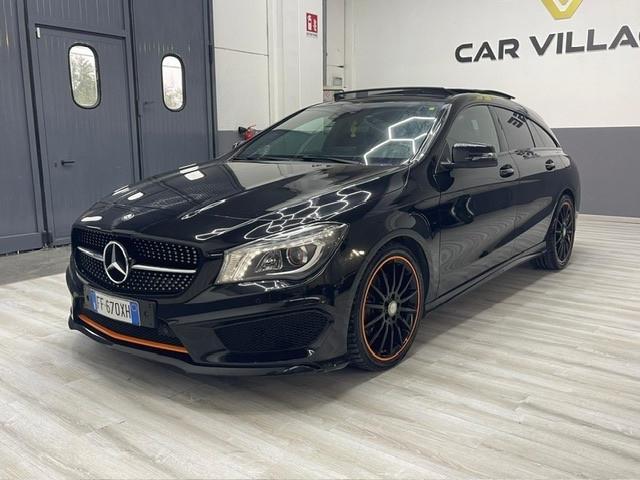 Mercedes-benz CLA 250 S.W. AMG orange ediction