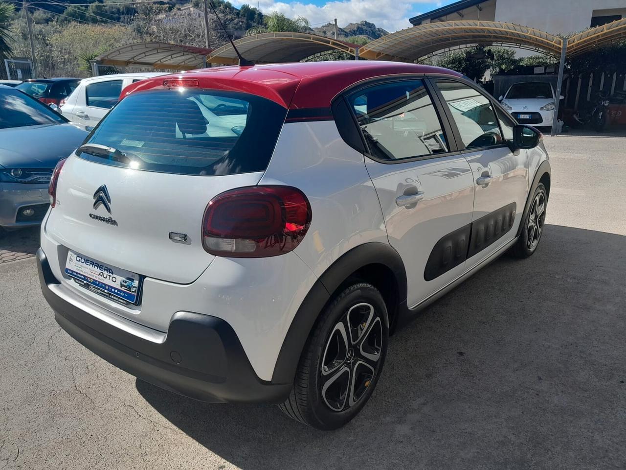 Citroen C3 PureTech 82 Feel KM144MILA ADATTA X NEO PATENTATI B-COLORE UNIC.PROP