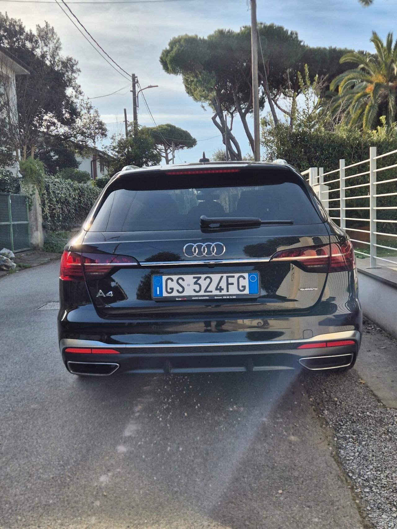 Audi A4 S-Line 4x4 full Matrix garantita 24 mesi