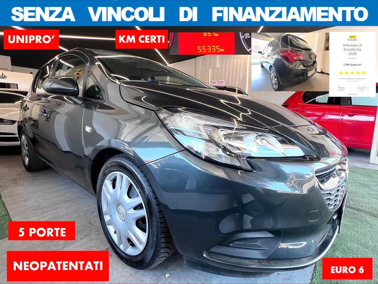 Opel Corsa 1.2 69CV 5PORTE 55.000KM UNIPRO*NO VINCOLI DI FINANZ*