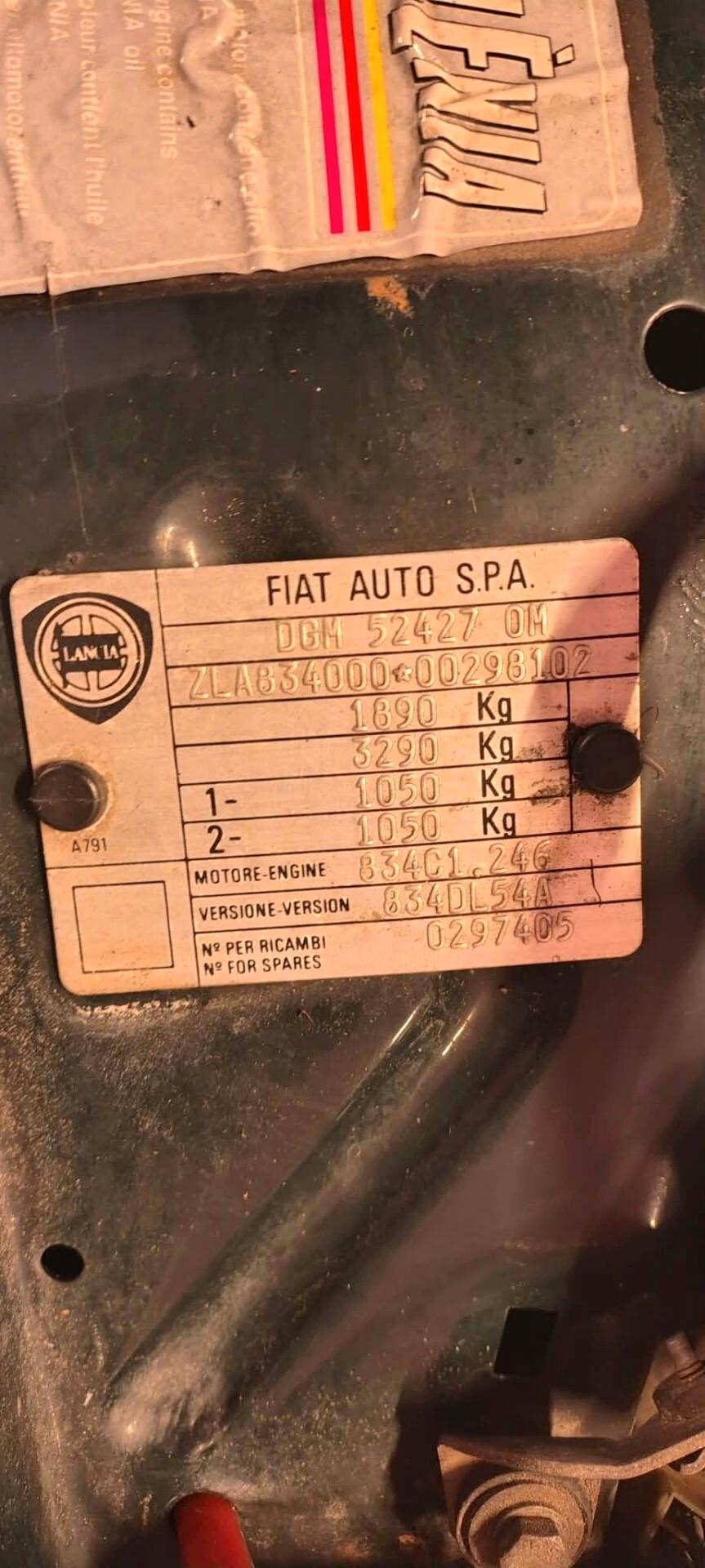 Lancia Thema 2.0 i.e. turbo 16V cat LX