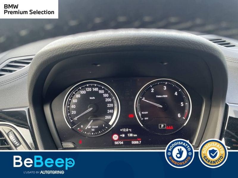 BMW X1 SDRIVE16D XLINE AUTO