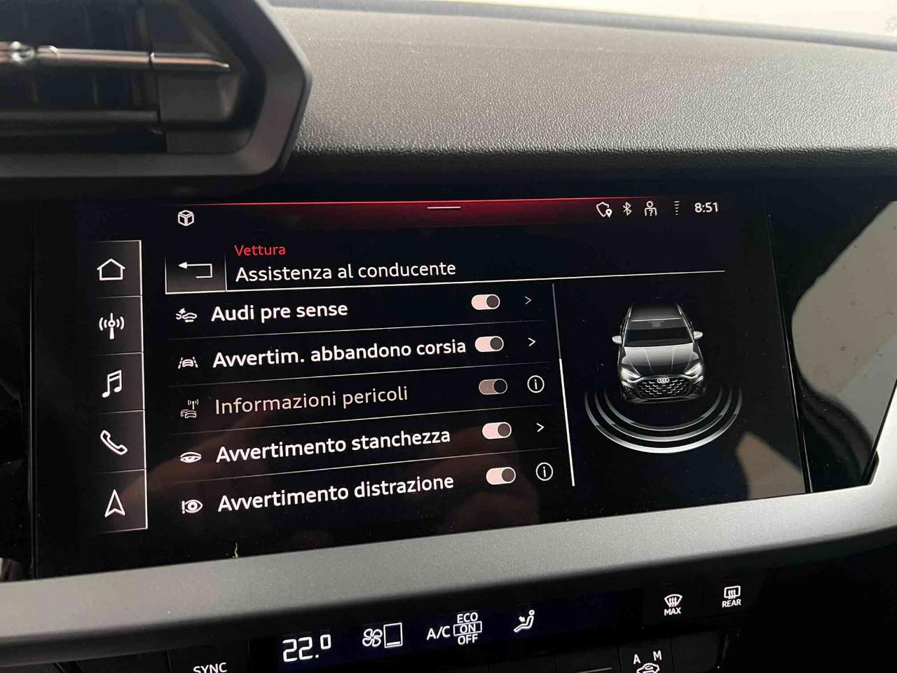 Audi A3 Sportback 1.5 tfsi mhev Business Advanced 116cv s-tronic