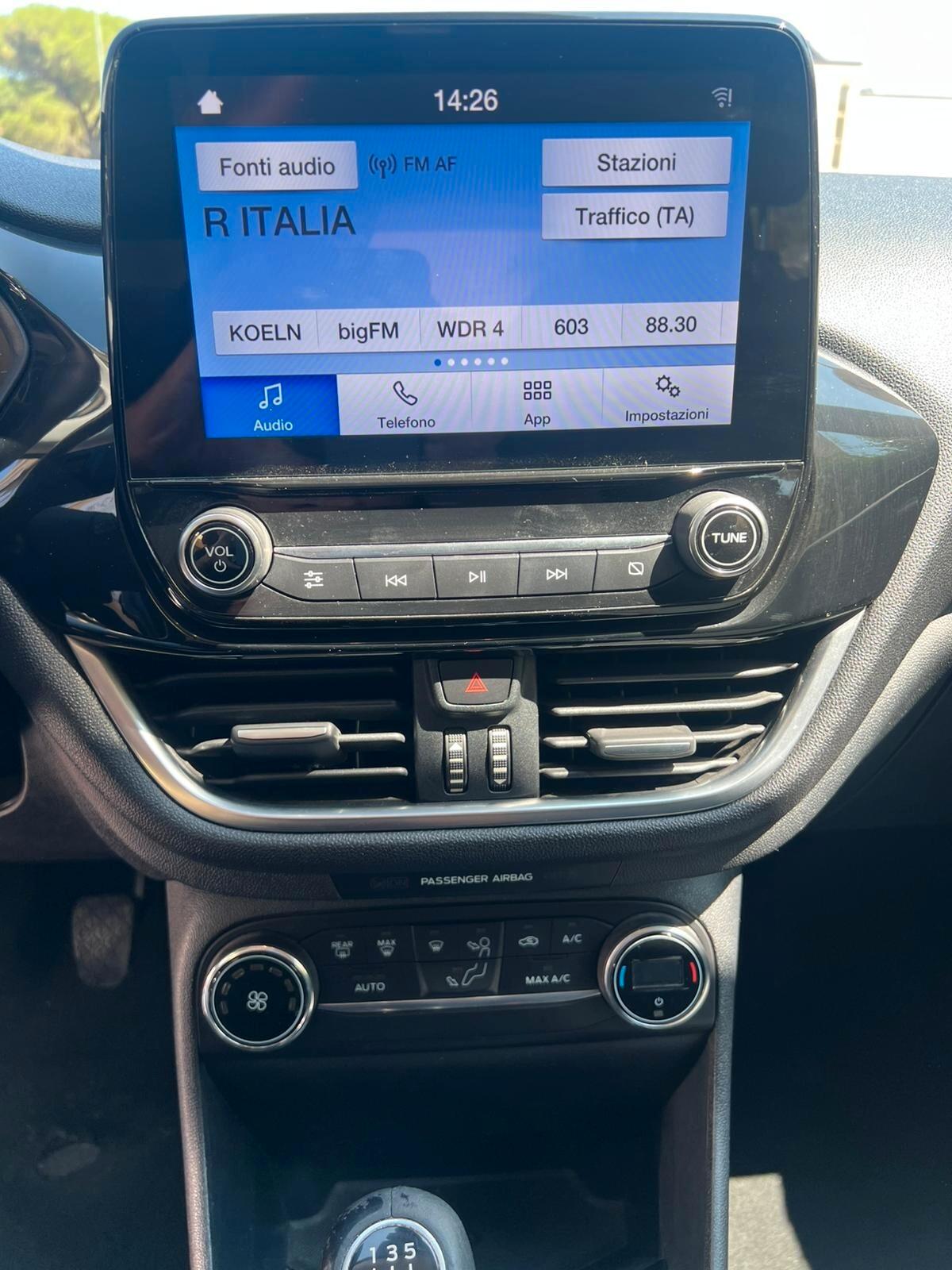 Ford Fiesta 1.1 75 CV GPL 5 porte Titanium