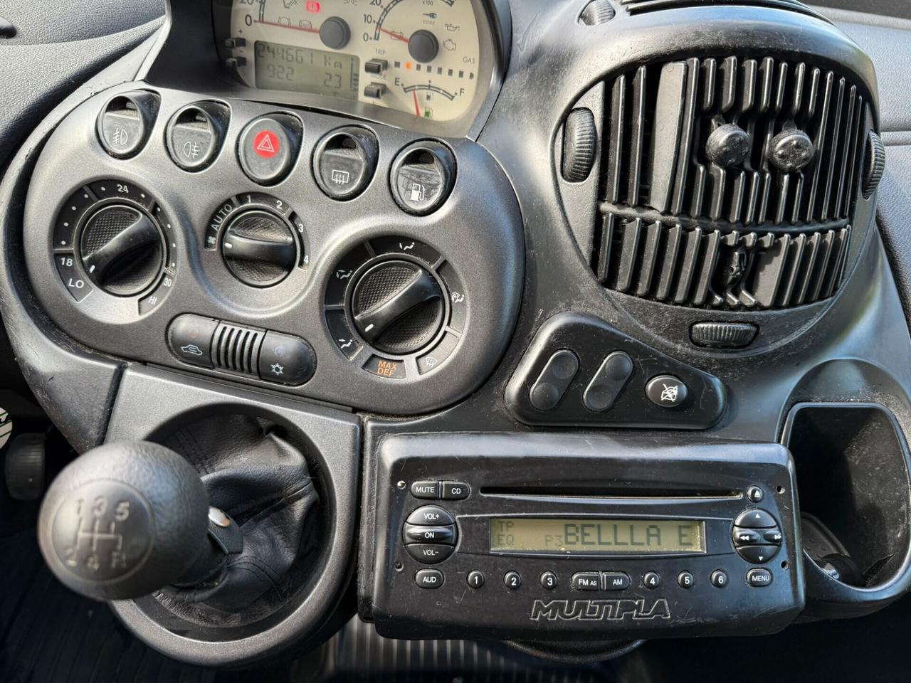 Fiat Multipla 1.6 BENZINA METANO GANCIO TRAINO