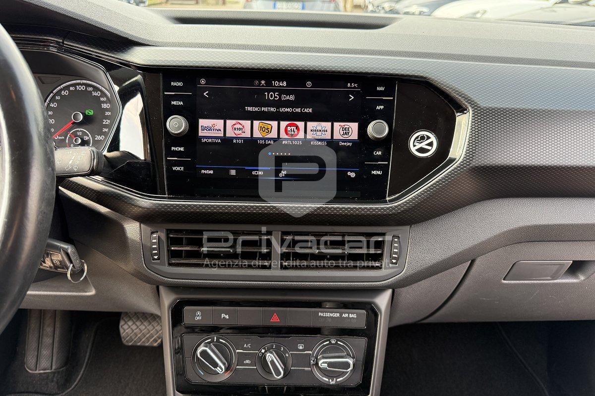 VOLKSWAGEN T-Cross 1.0 TSI 110 CV DSG Style