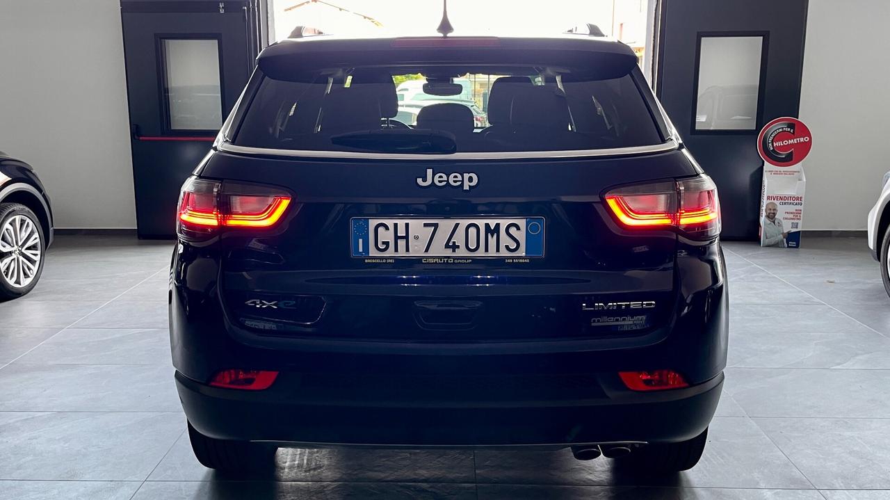 JEEP COMPASS 1.3 LIMITED 4XE TURBO T4 PHEV AT6 190 CV - FULL LED, VIRTUA COCKPIT, NEOPATENTATI
