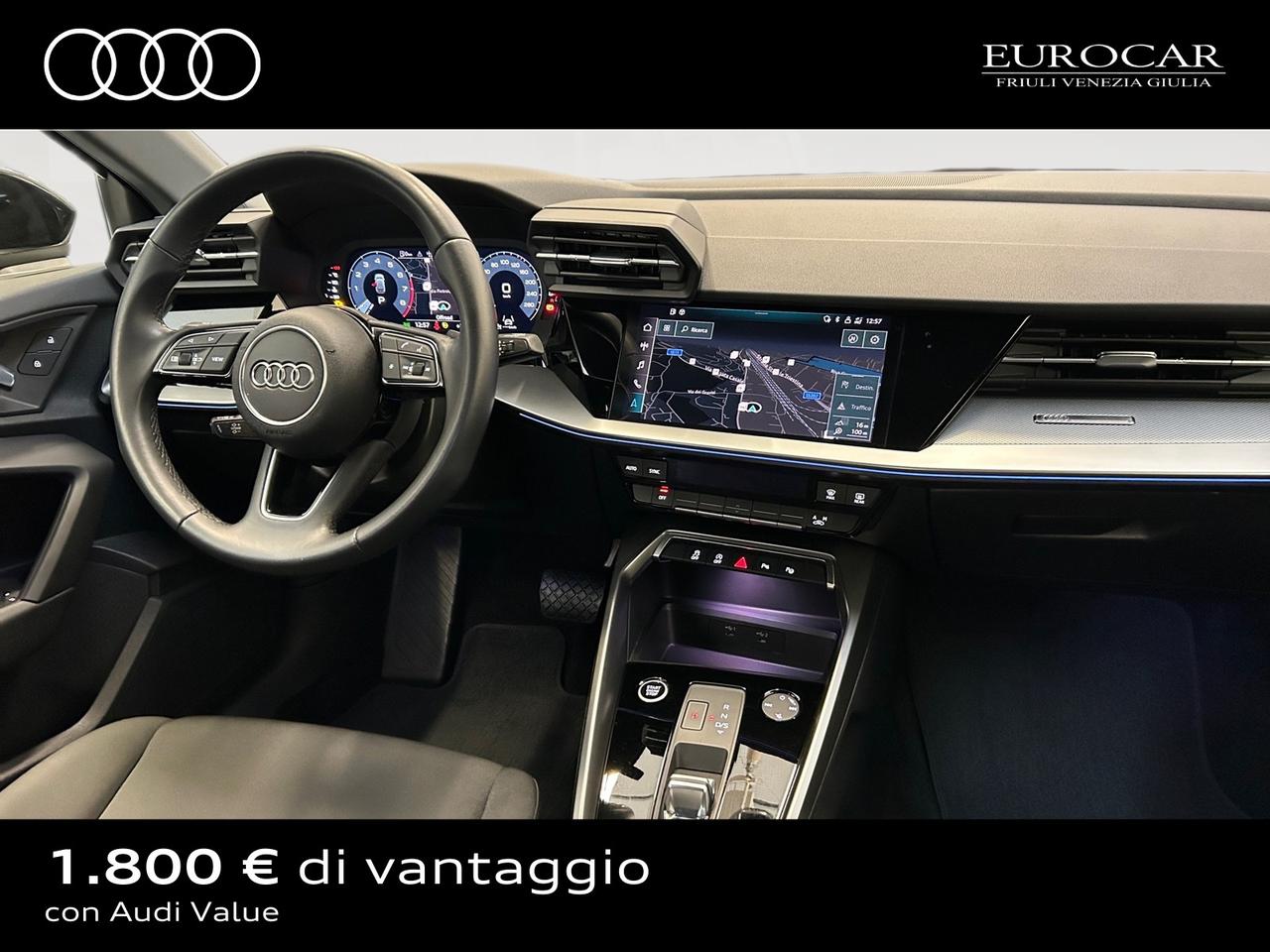 Audi A3 sportback 30 1.0 tfsi mhev business advanced s-tronic