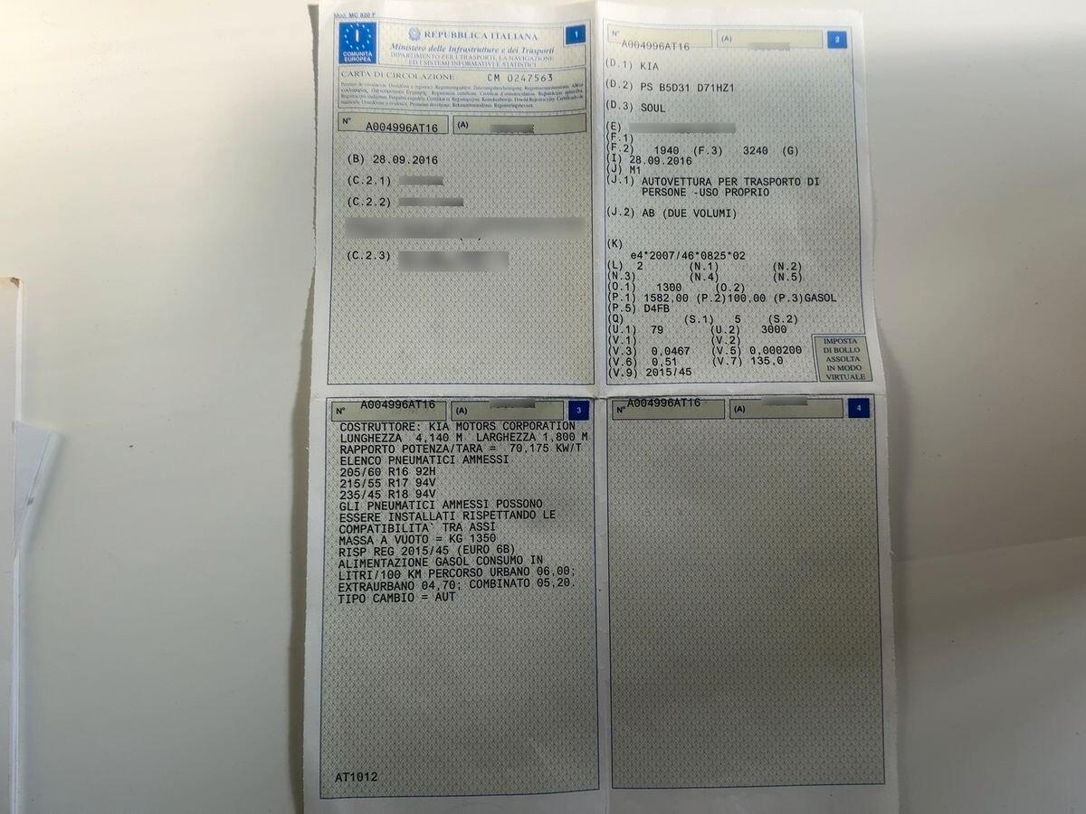 Kia Soul 1.6 CRDi You