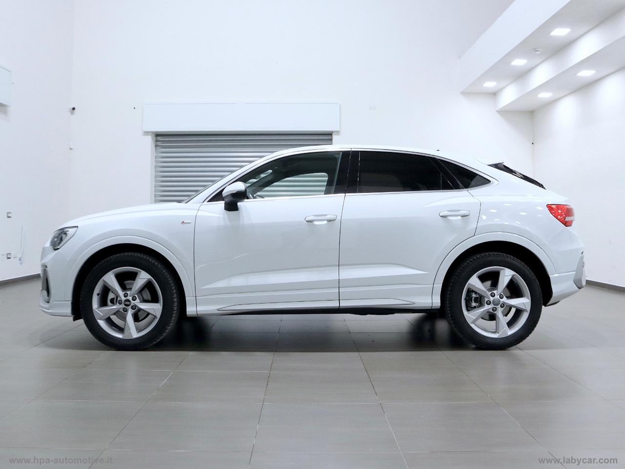 AUDI Q3 SPORTBACK 2.0TDI S-tronic S-Line LED NAVI PELLE CERCHI 19 RETROCAMERA