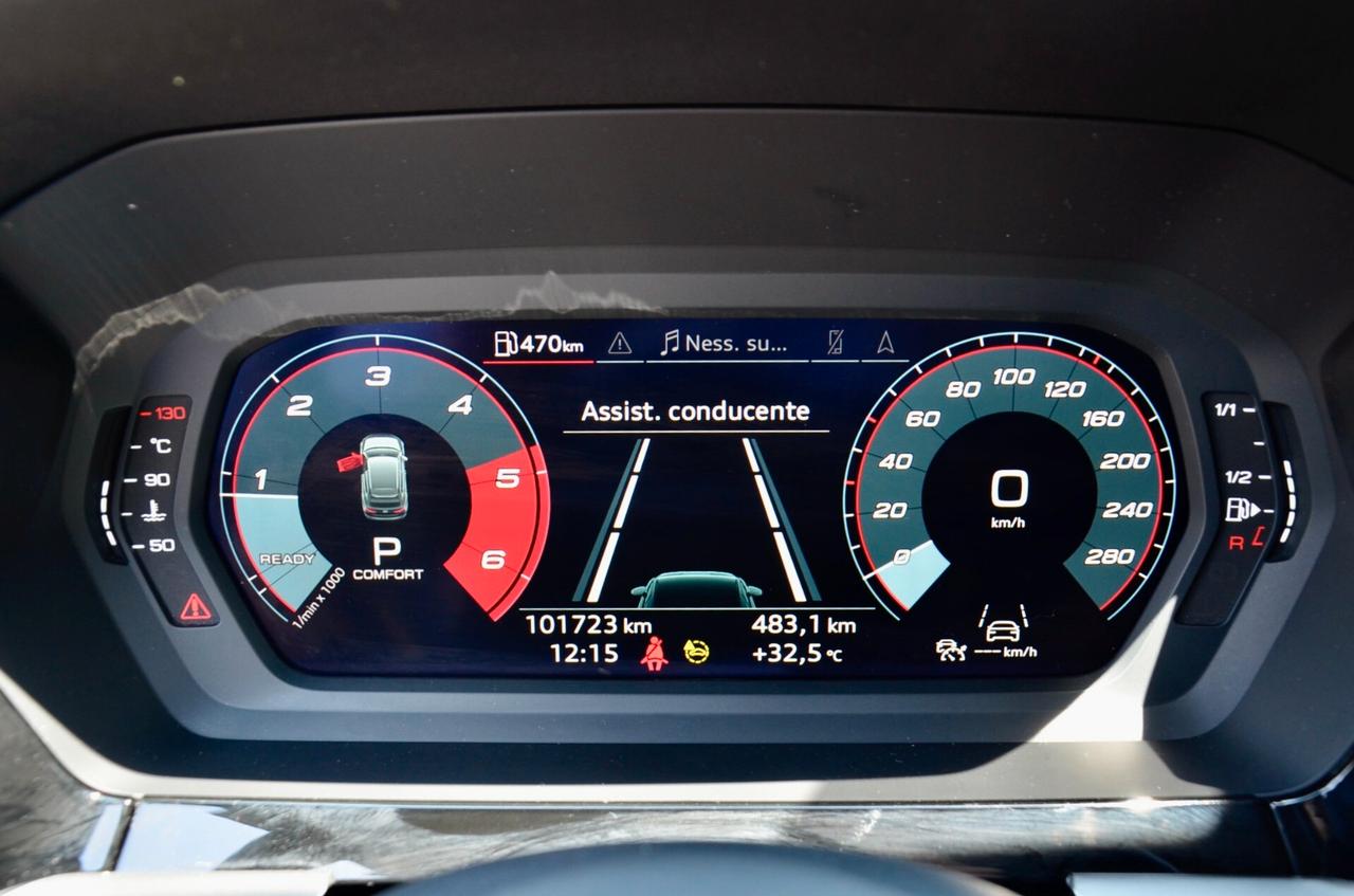 AUDI A3 SPORTBACK 30 2.0 TDI S-LINE INT+EXT 116cv S-TRONIC, EURO 6D, UFF ITALIANA, AUTO IN OTTIME CONDIZIONI, SERVICE UFF AUDI, FARI LED, APPLE ANDROID, PERMUTE