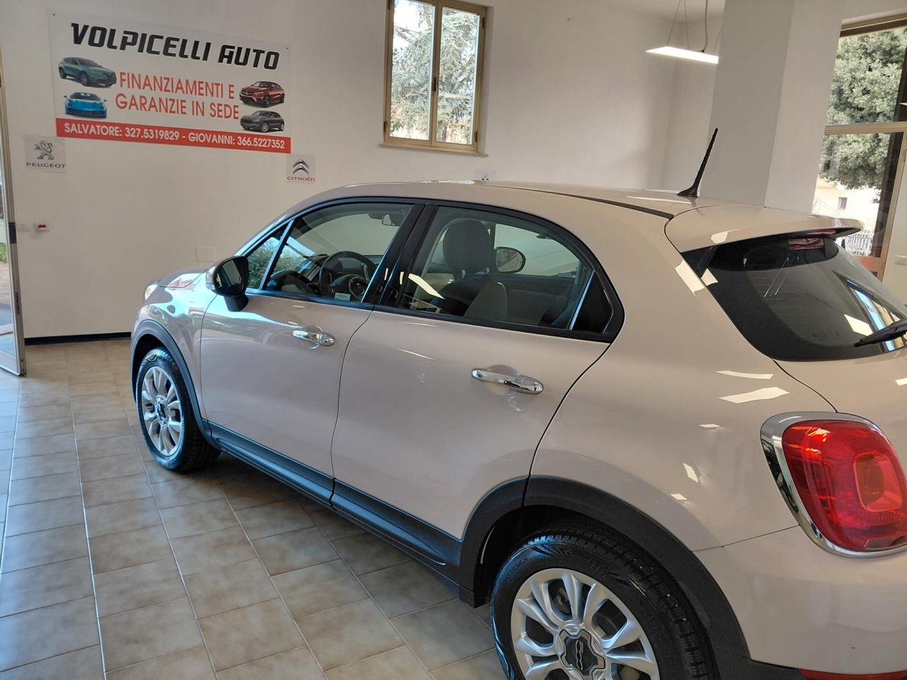 FIAT 500X ANNO 2016 DS 1.6 ADATTA NEOPATENTATI KM 129 MILA