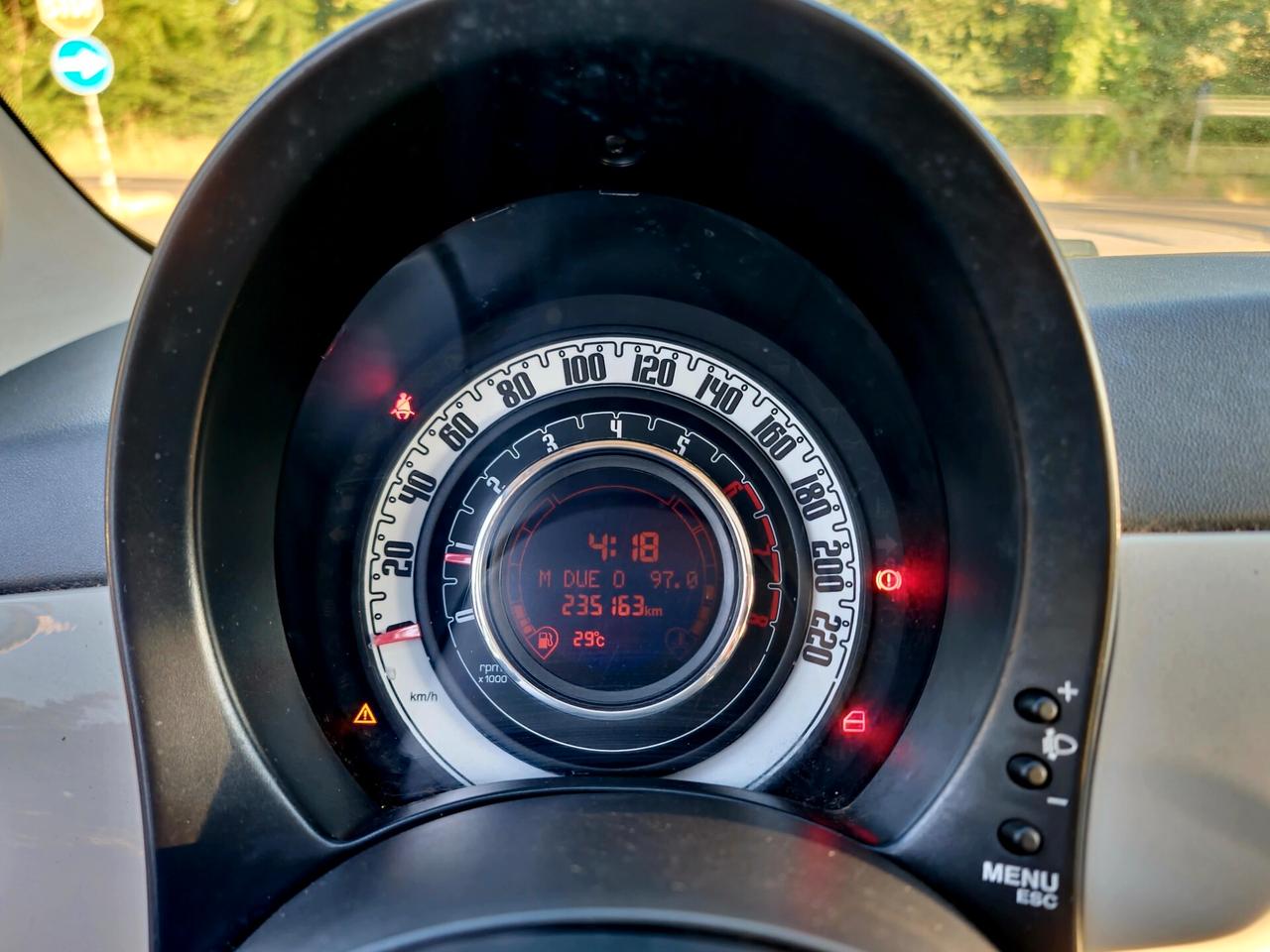 Fiat 500 1.3 Multijet 16V 75 CV Lounge 2010-E5 Manuale NEO