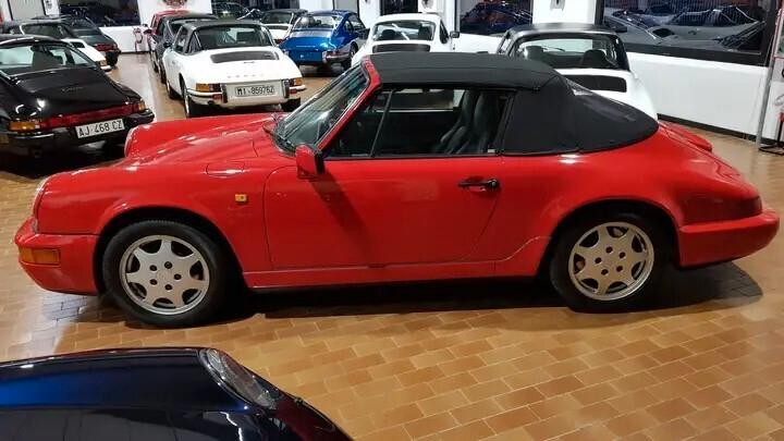 911 964 Porsche cabriolet Carrera 4 Asi Conservatissima da concorso