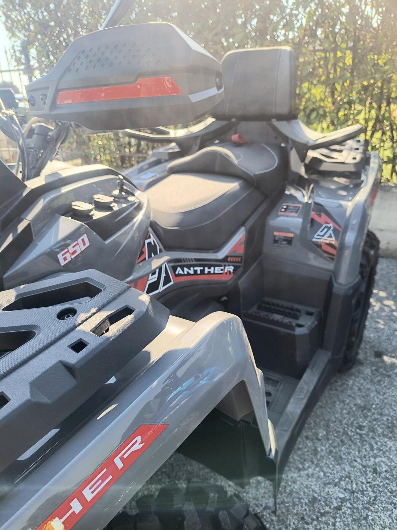QUAD AGRICOLO ANTHER 650 TARGA GIALLA