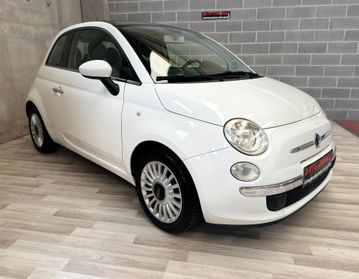 Fiat 500 1.2 Lounge 69cv 2010 ok neop.