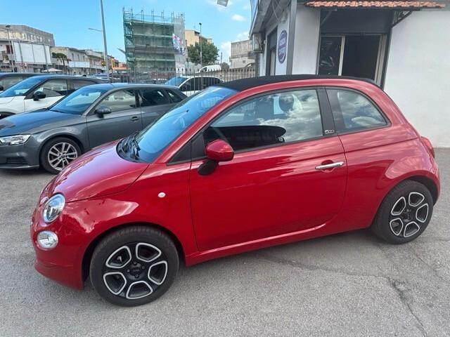 Fiat 500 C 1.0 Hybrid Red
