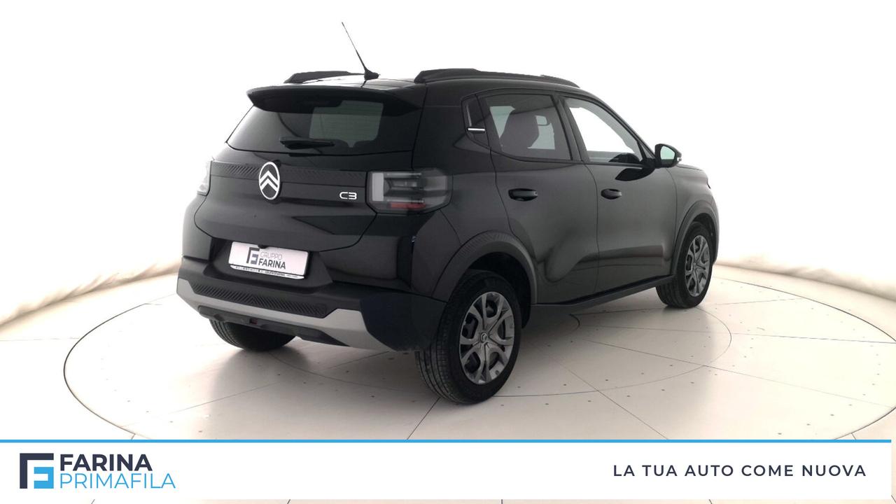 CITROEN C3 IV 2024 - C3 1.2 puretech turbo Max 100cv s&s