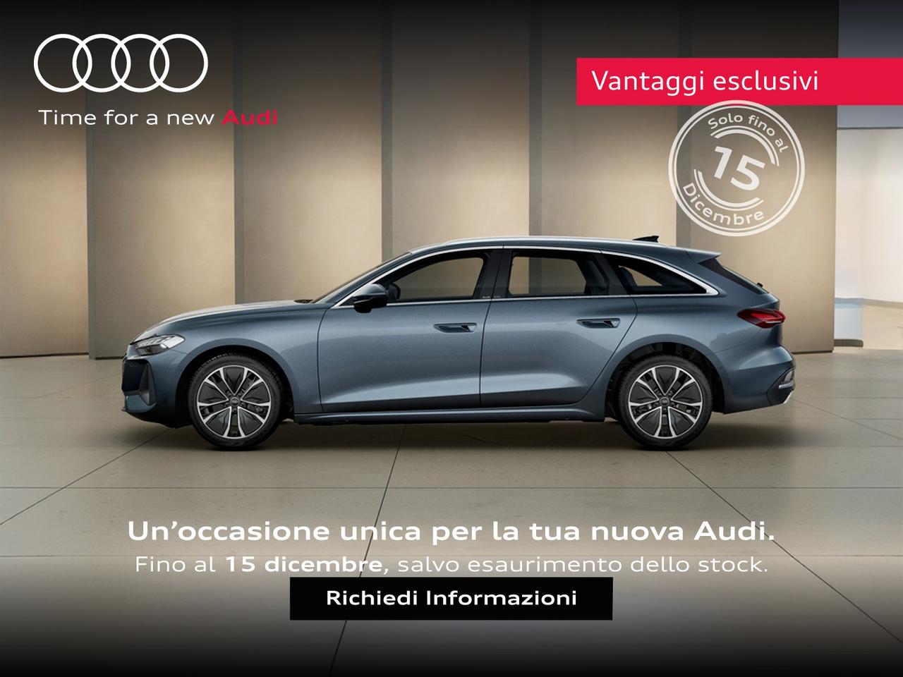 Audi A5 avant 2.0 tdi mhev+ business advanced quattro 204cv s-tronic