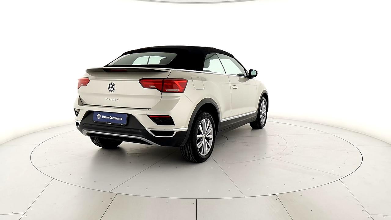 VOLKSWAGEN T-Roc - T-Roc Cabriolet 1.5 tsi Style dsg