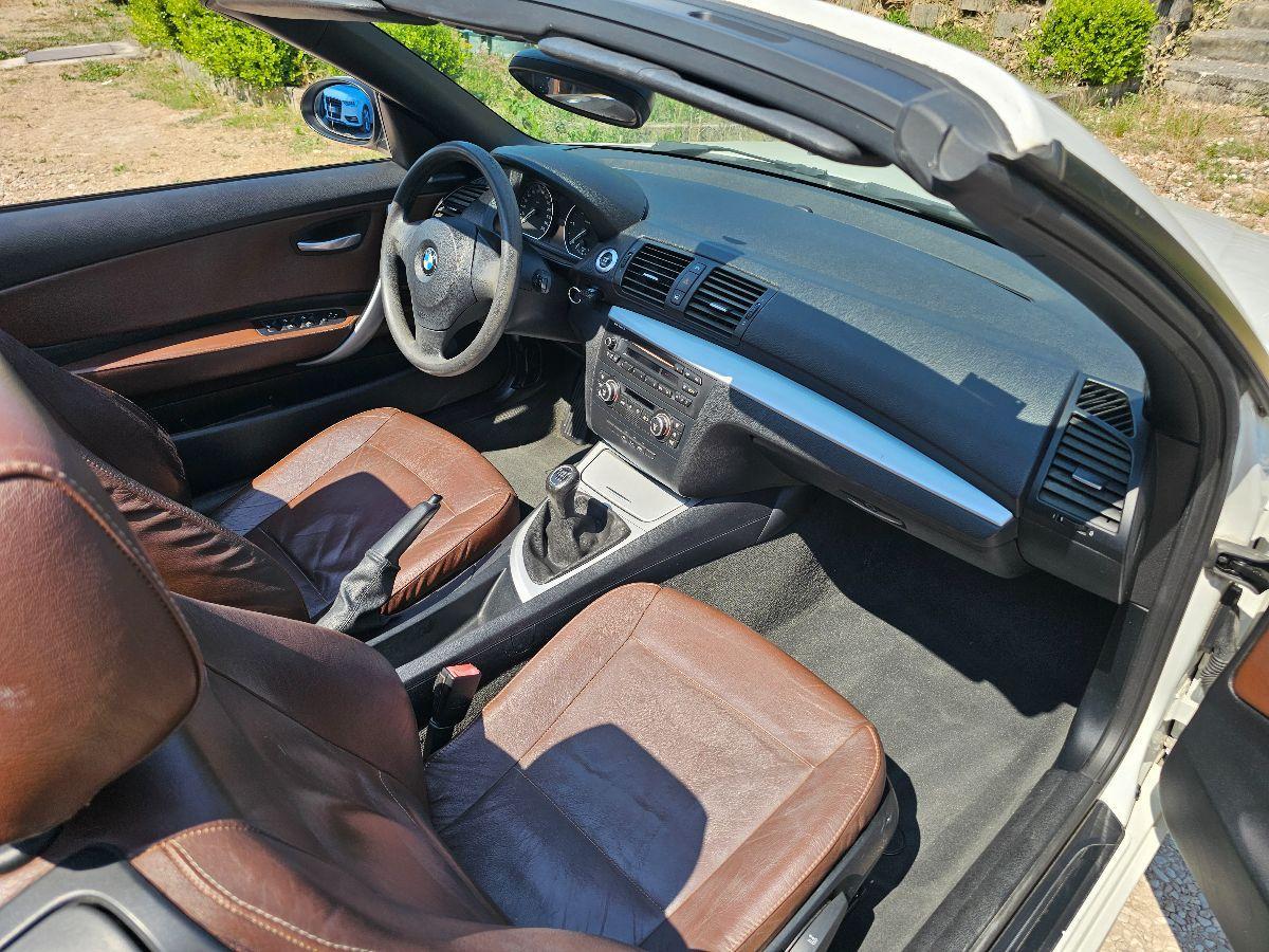 BMW SERIE 1 CABRIO 120D 177CV GARANZIA 12 MESI