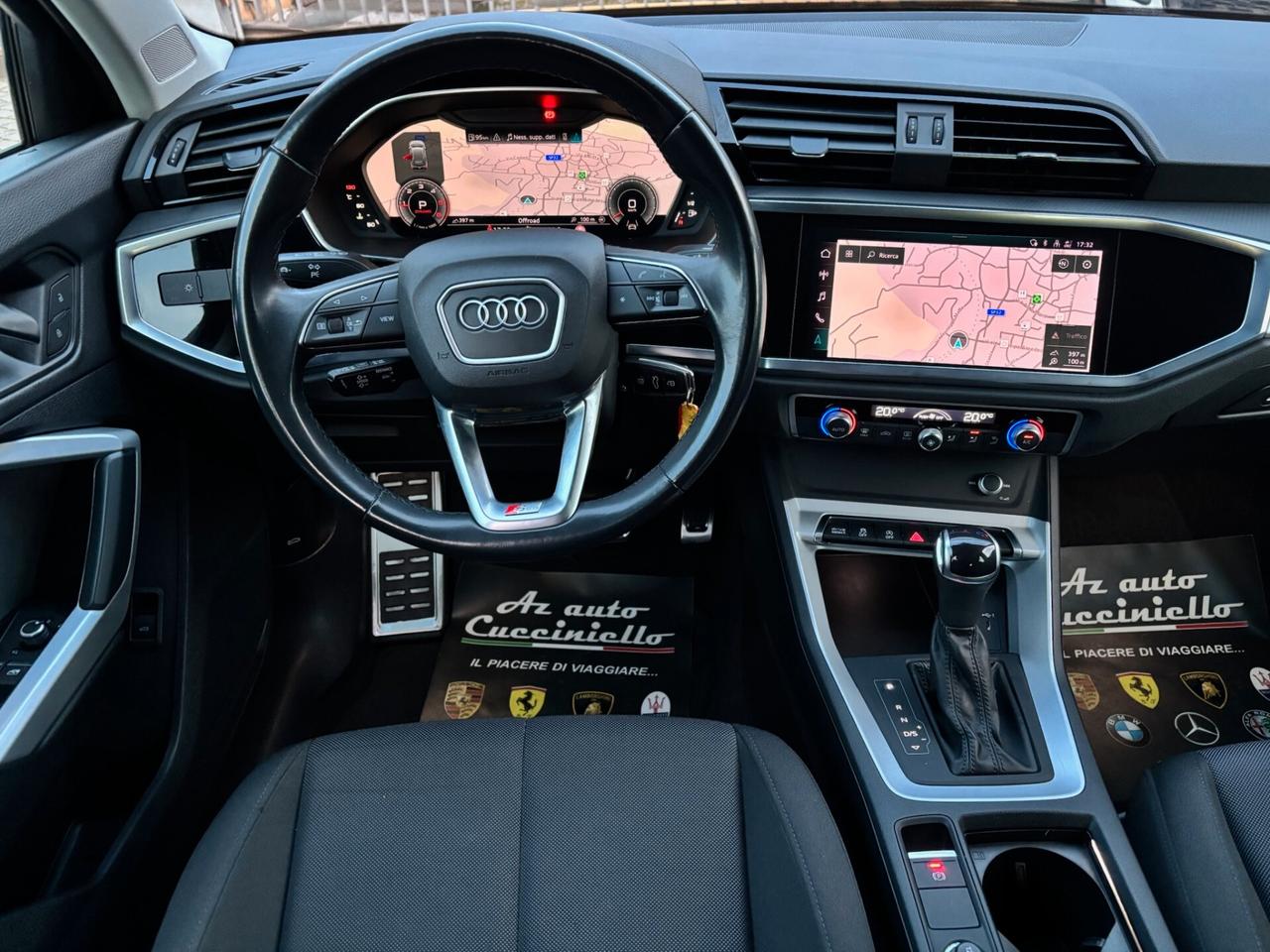 Audi Q3 35 TDI quattro S tronic line edition MY 22 KM 98.000 -BLACK