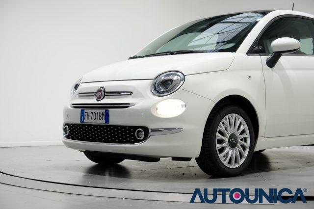 FIAT 500 1.2 BENZINA LOUNGE NEOPATENTATI TETTO PANORAMA