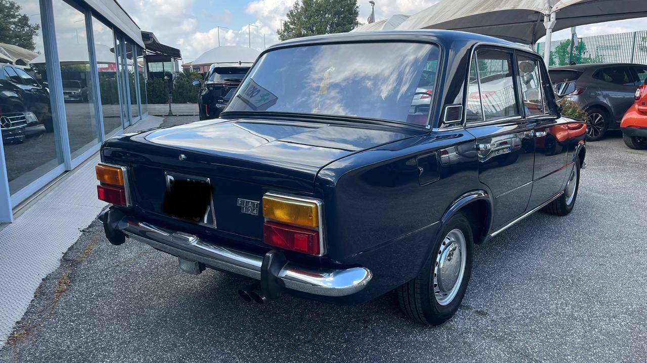 Fiat 124 Coupe BERLINA- TARGA ORIGINALE