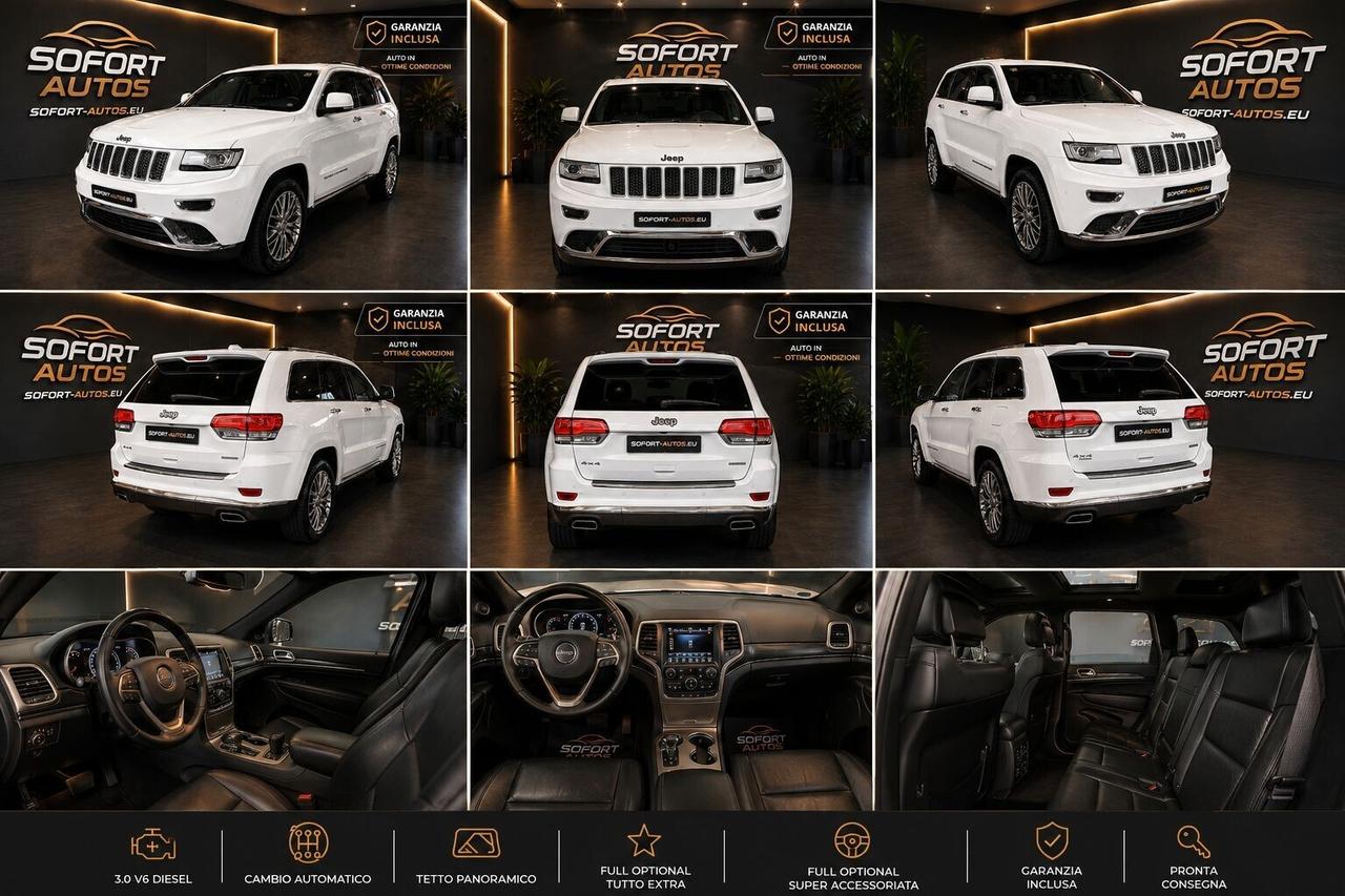 Jeep Grand Cherokee 3.0 V6 CRD 250 CV Multijet II Summit