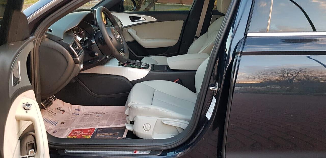 Audi A6 Avant 3.0 TDI 272 CV quattro S tronic s-line,tetto apribile,interni in pelle ghiaccio,fari led bixeno,,cerchi da 20,navigatore ,full optional