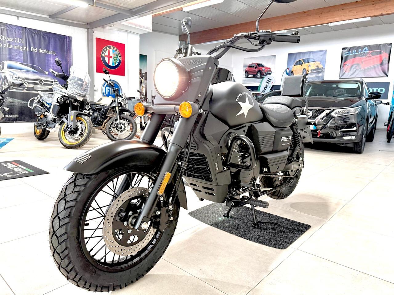UM RENEGADE COMMANDO 125 - TASSO ZERO