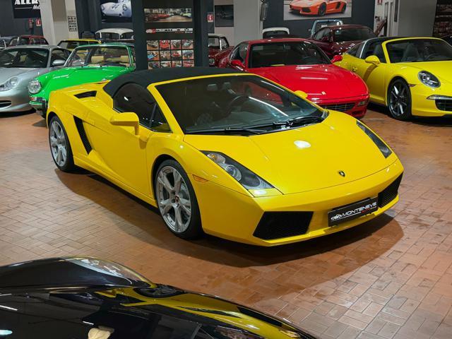 LAMBORGHINI Gallardo Spyder 520CV Giallo Midas Pearl-Pelle e Alcantara