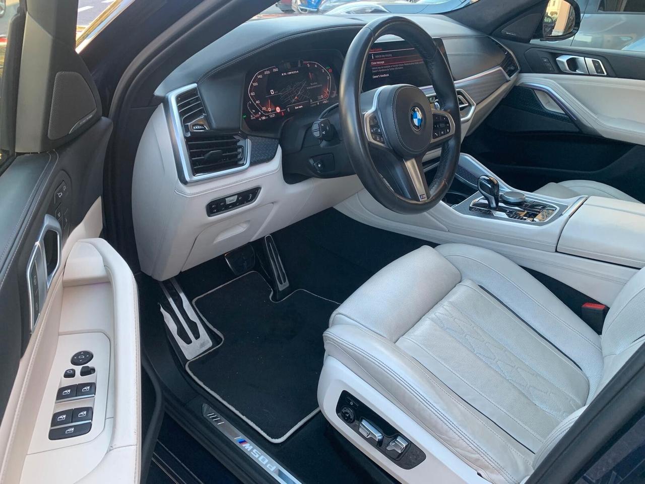 Bmw X6 M50d 400cv full UNICO PROPRIETARIO