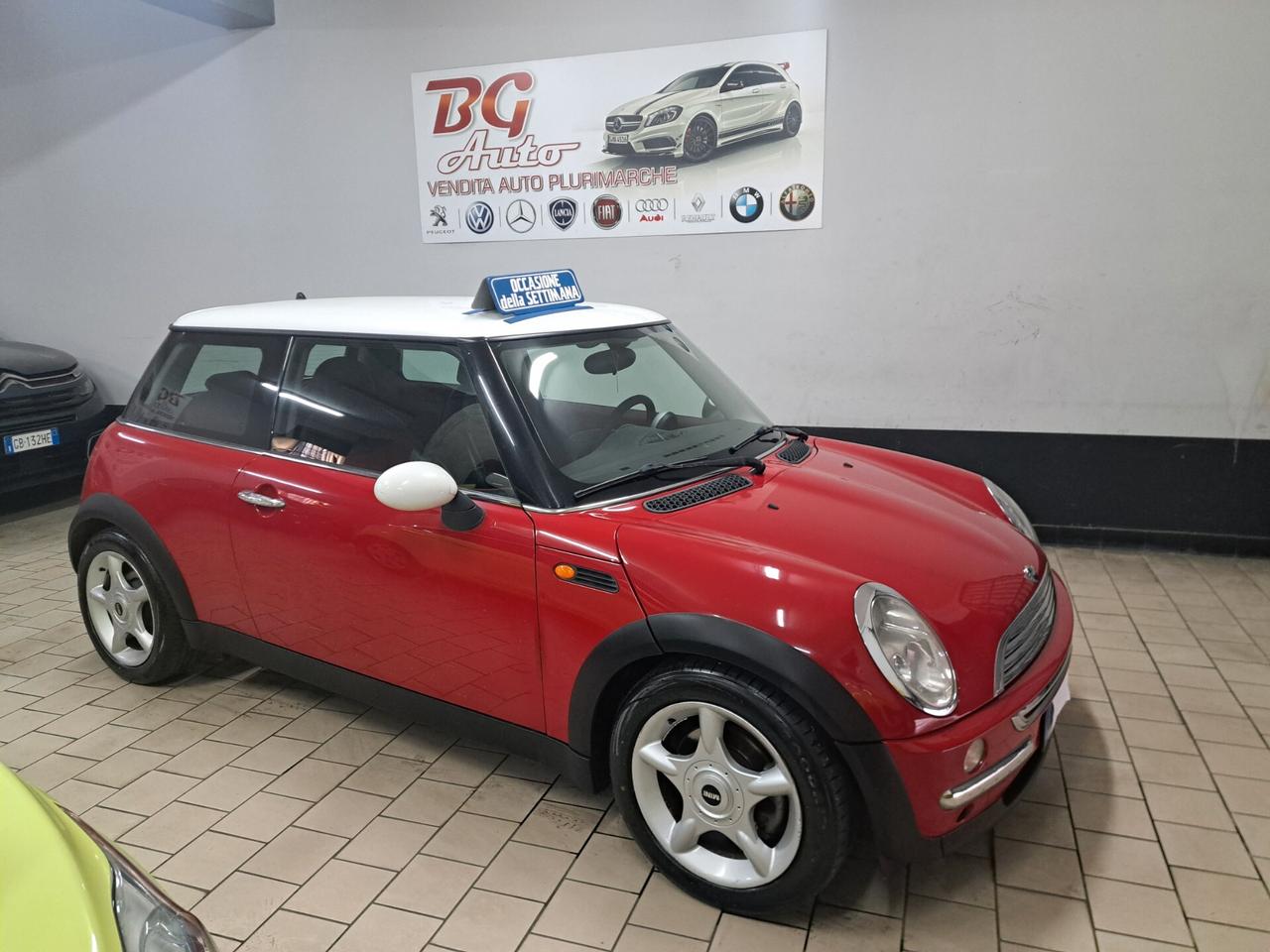 Mini Cooper 1.6 benzina unico prop 2002