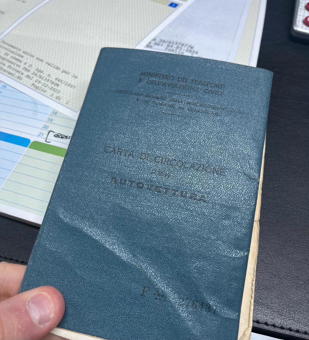 Fiat 600 D III Serie - Libretto e Targhe originali