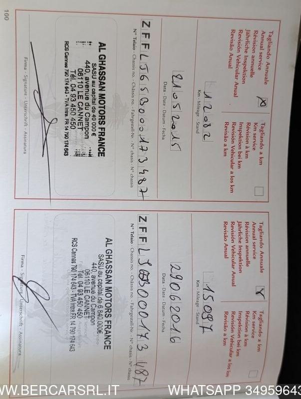 Ferrari California California DCT*TAGLIANDI CERTIFICATI*