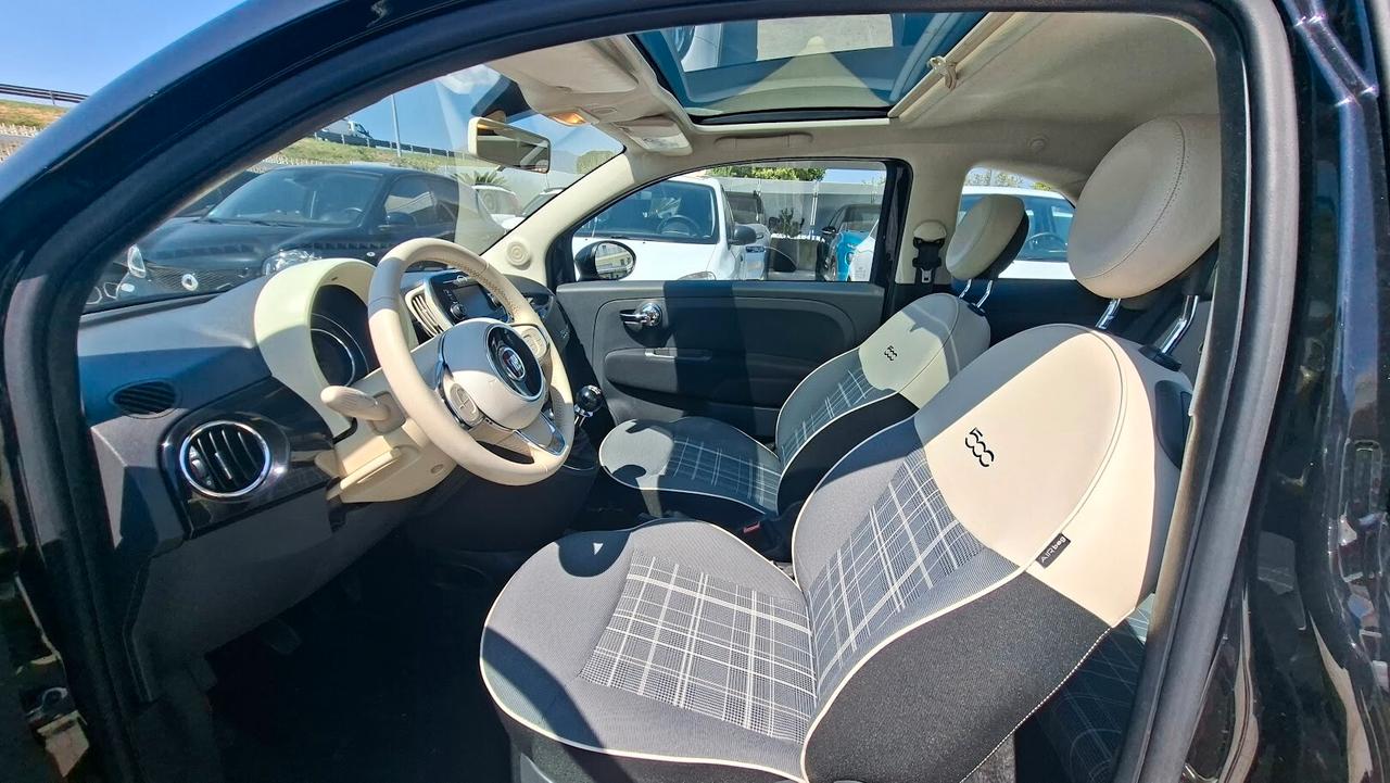 Fiat 500 1.2 Lounge 2016 tetto panoramico