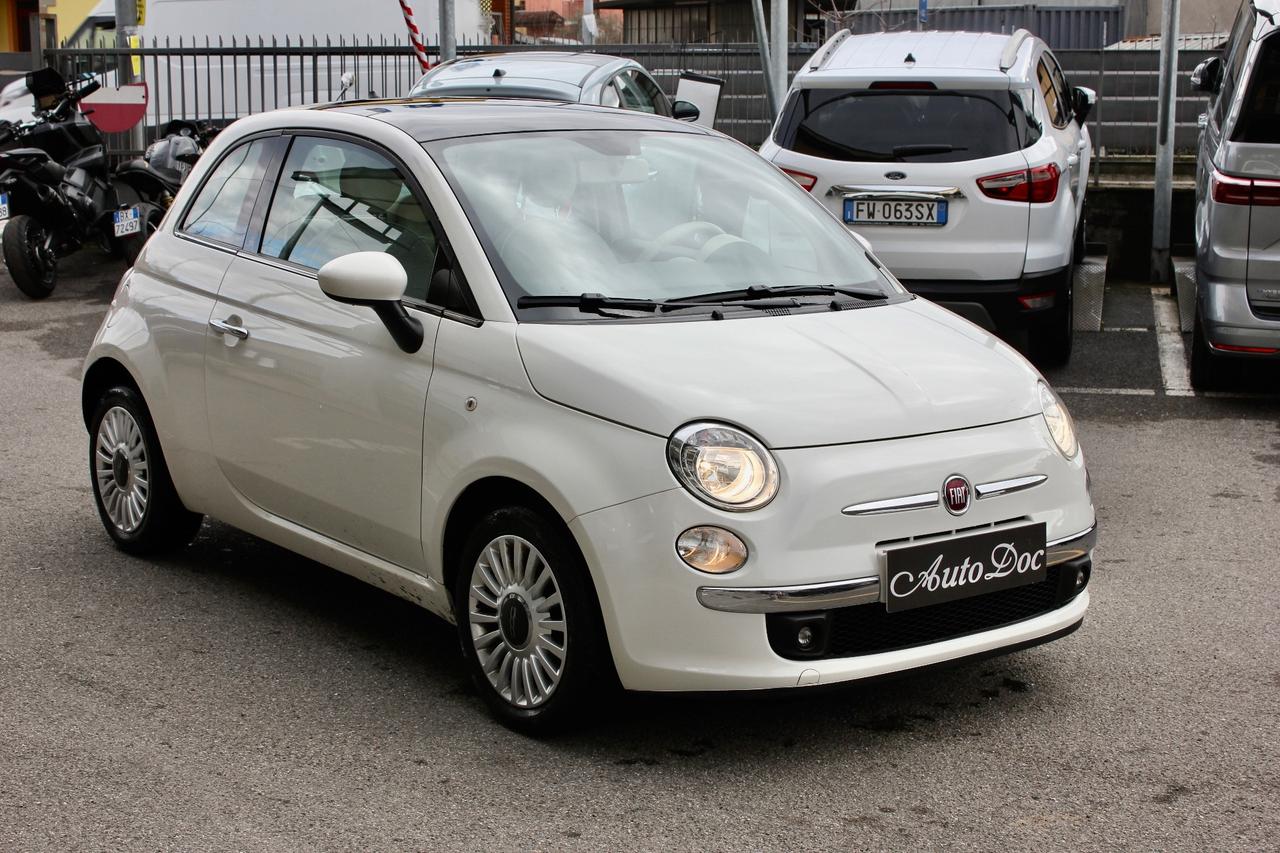 Fiat 500 1.2 Lounge TETTO IN VETRO POCHISSIMI KM! UNICO PROPRIETARIO!