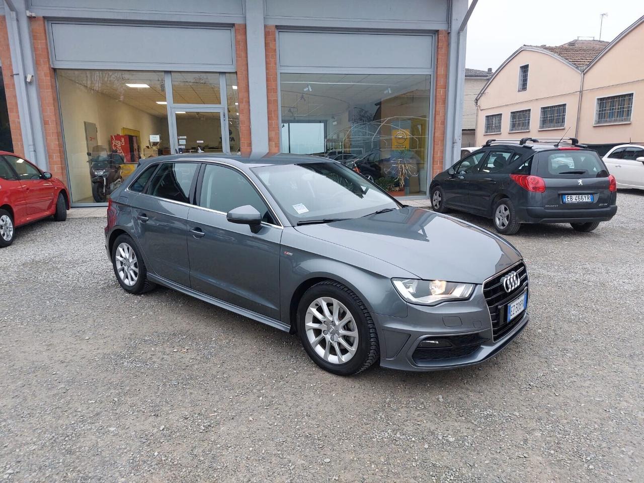 Audi A3 SPB 1.6 TDI ULTRA S-LINE STUPENDA EURO 6B