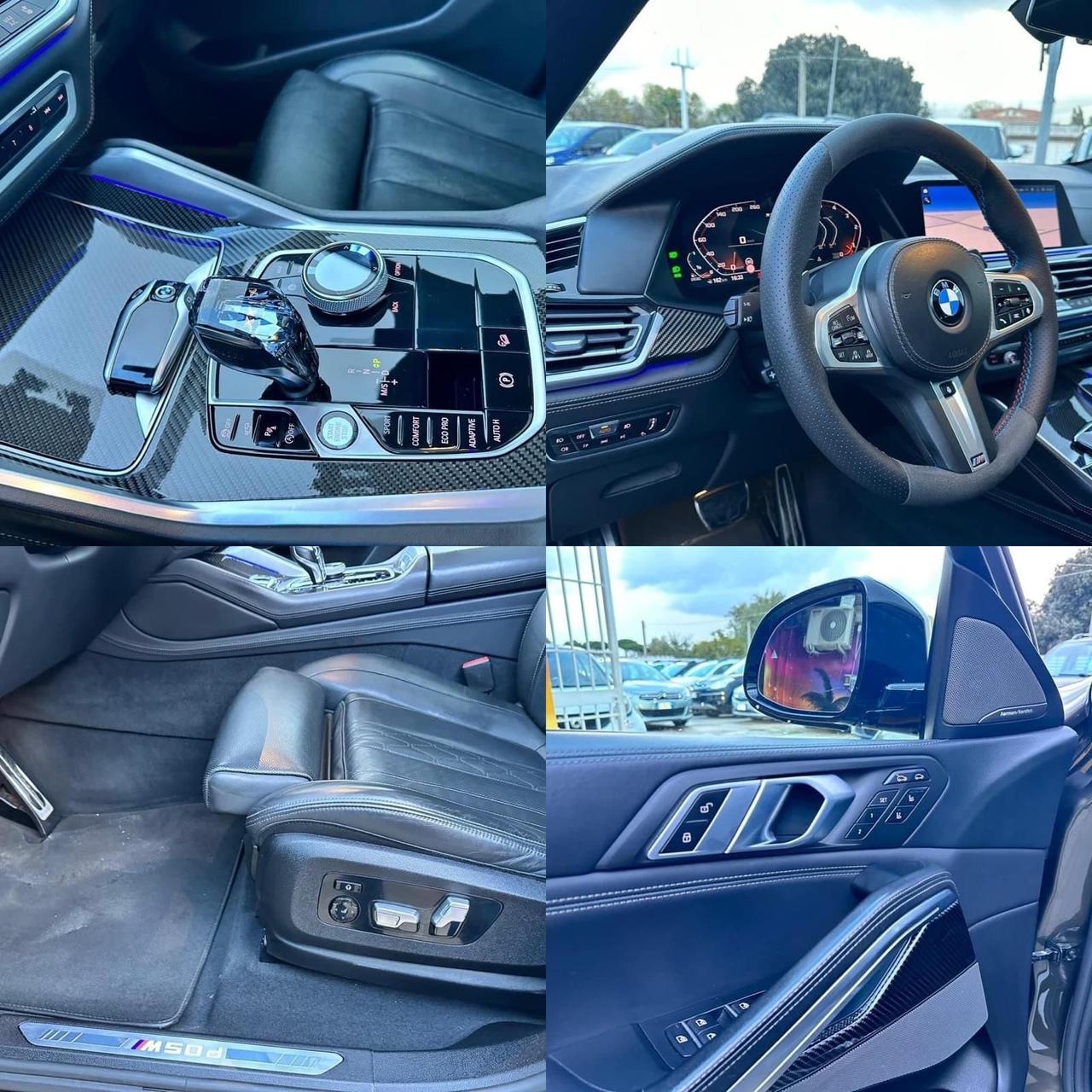 Bmw X6 M50 X6 M50d Unico Proprietario Garanzina 24 Mesi