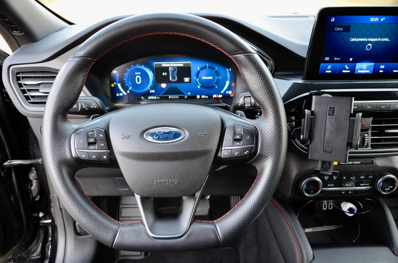 FORD KUGA 1.5 ECOBLUE ST-LINE X 2WD 120cv AUTO, UFF ITALIANA, EURO 6D, HI-FI B&O, NAVI, RETROCAMERA, SEDILI ELETTRICI, PERMUTE