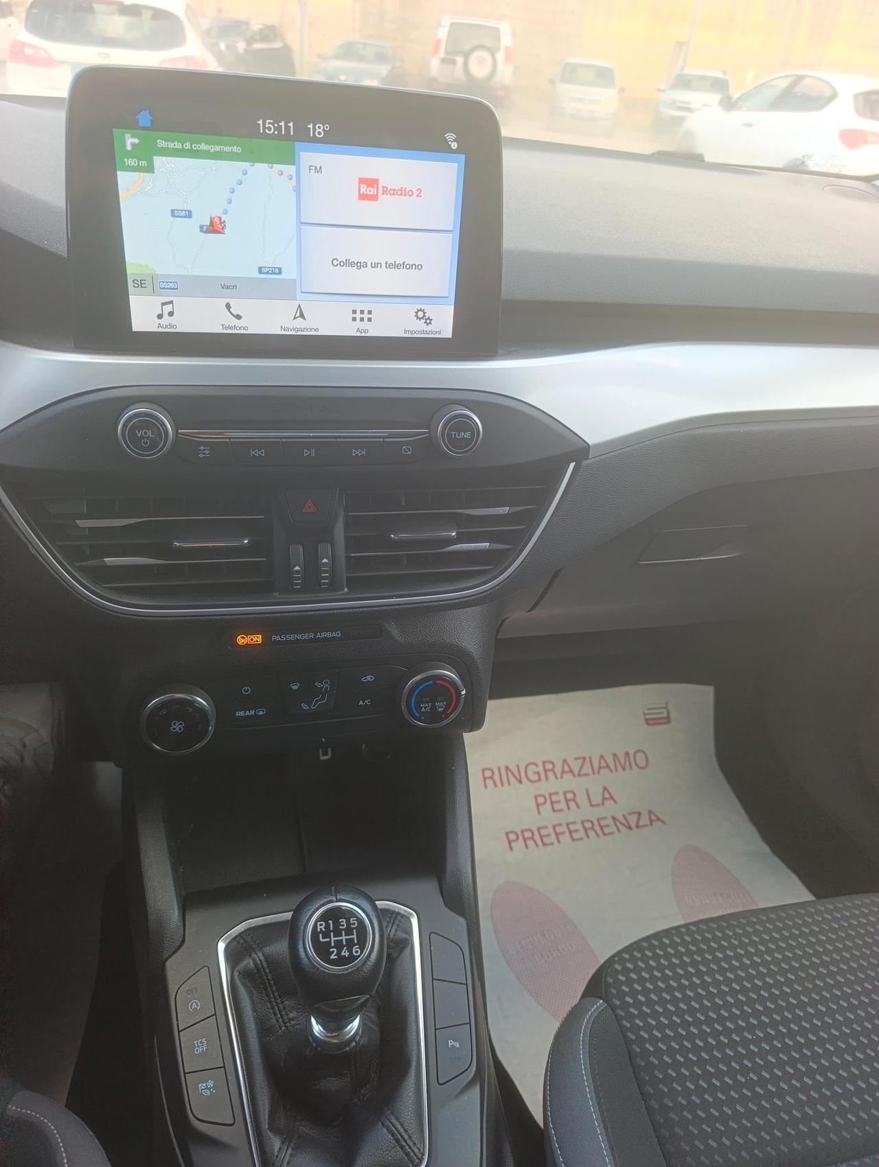 Ford Focus 5 Porte Focus 1.5 ecoblue Business s&s 120cv