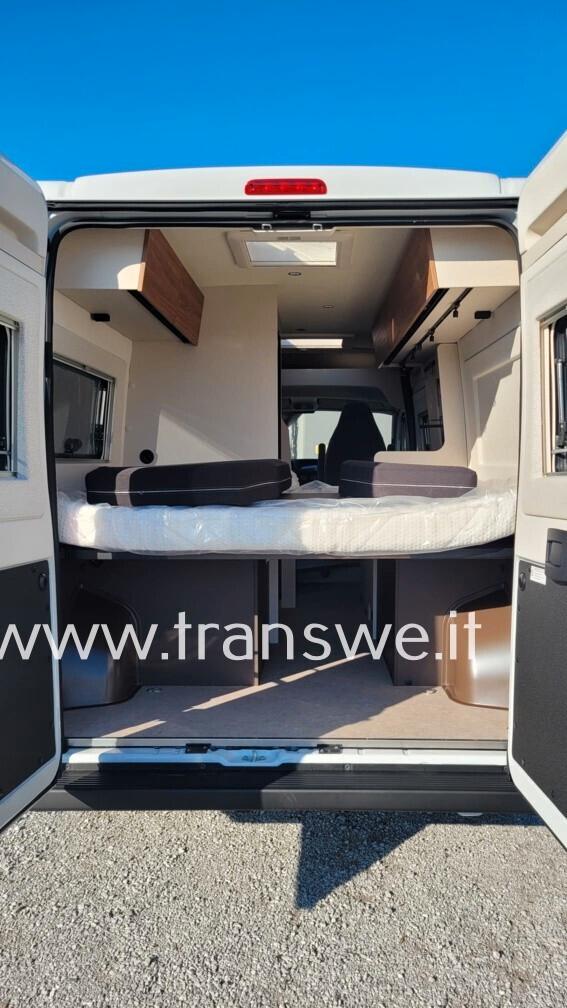 Bürstner Papilon PC 6.0 van con letto matrimoniale posteriore