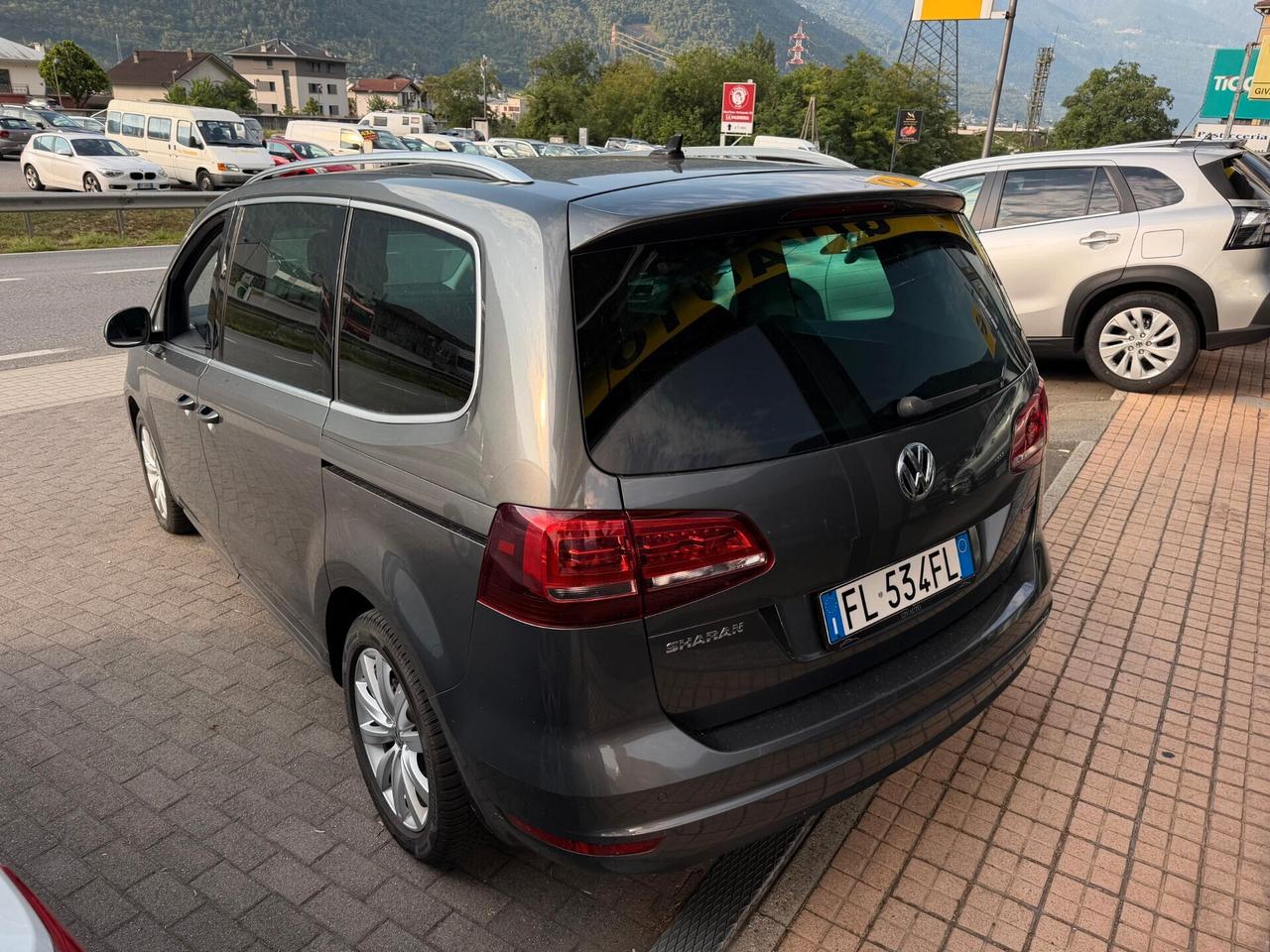 Volkswagen Sharan II 2017 2.0 tdi Executive 4motion 184cv dsg gancio traino