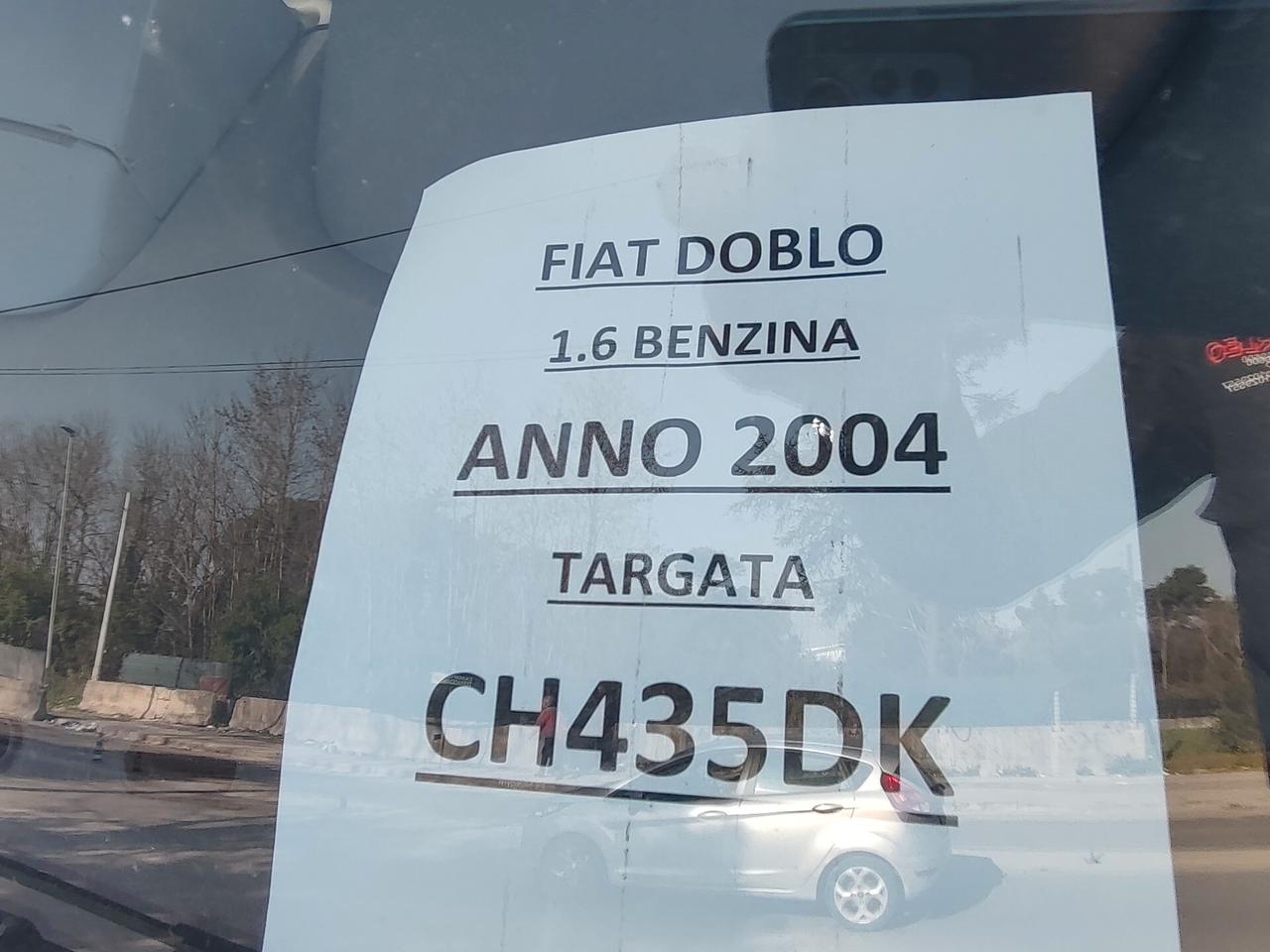 Fiat Doblo 1.6 BENZINA AUTOVETTURA